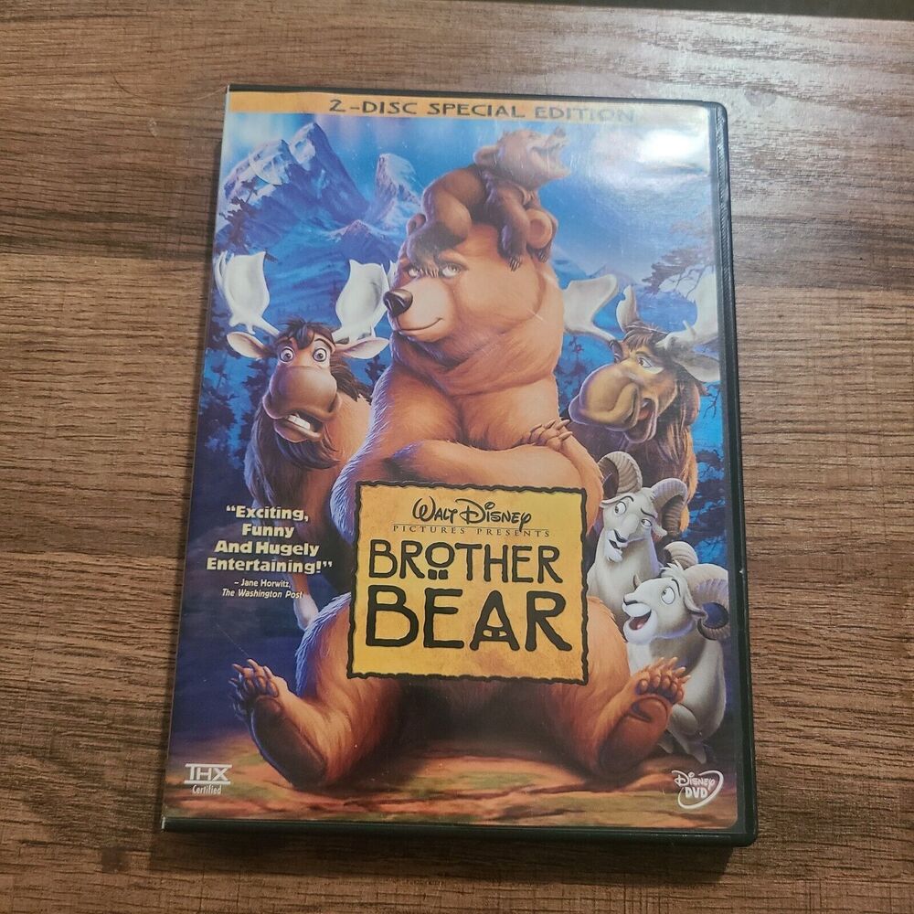 Brother Bear (DVD, 2003) TESTED AND WORKS